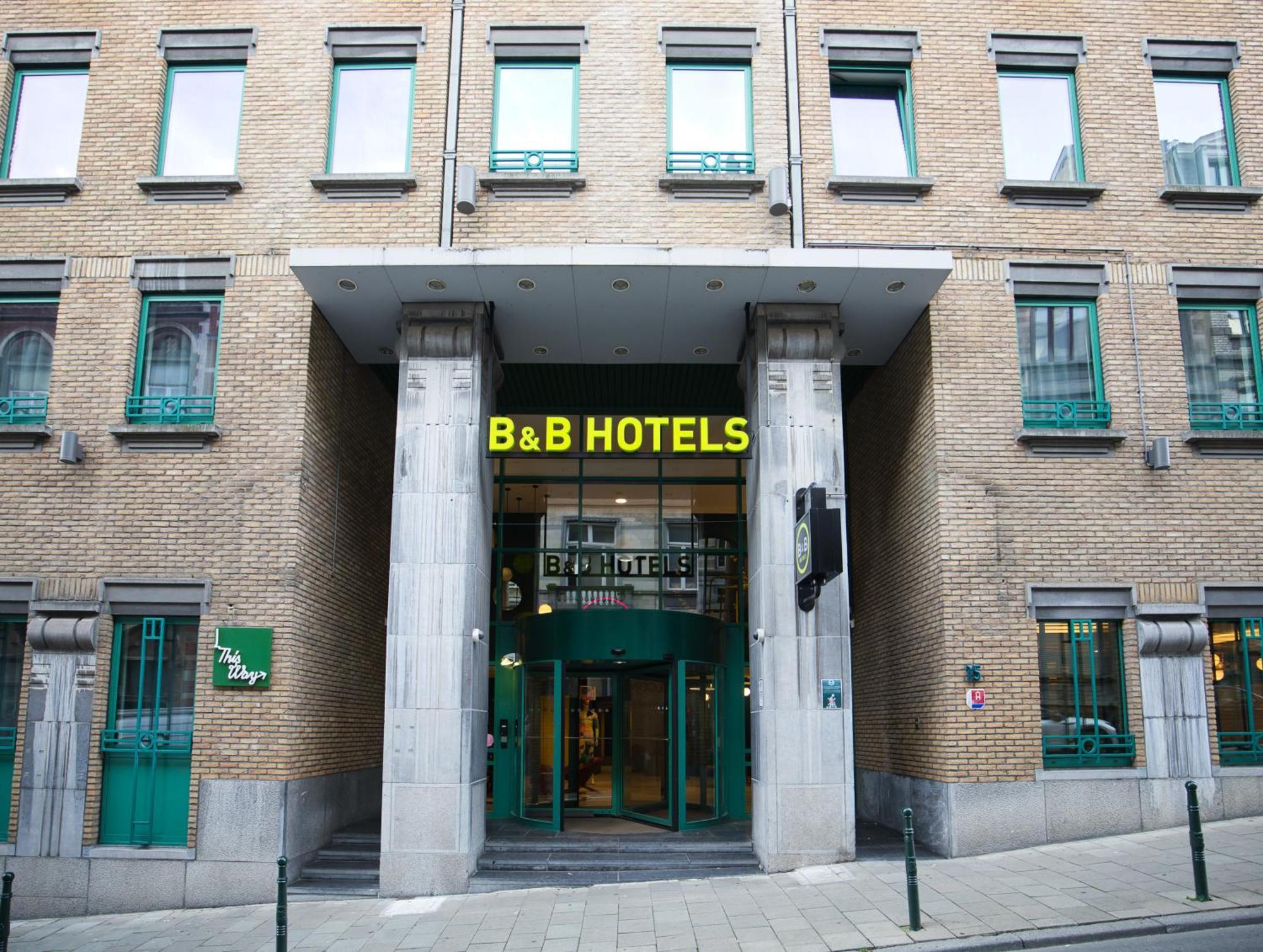 B&B Hotel Brussels Centre Louise Bagian luar foto